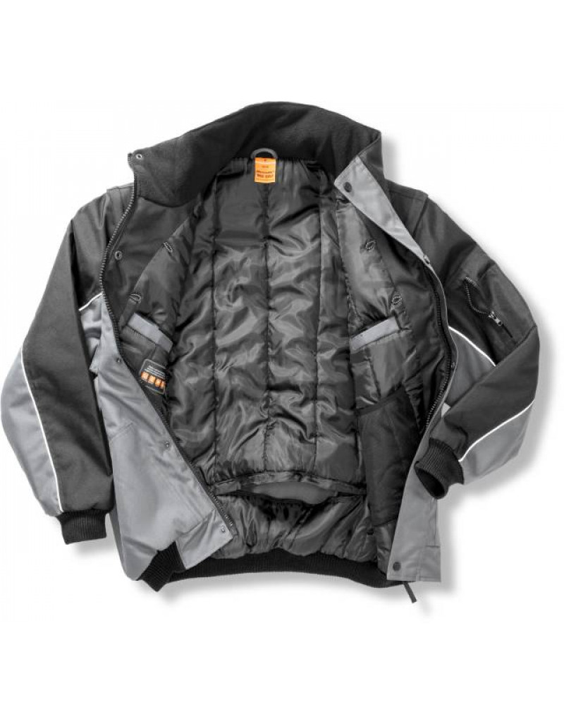 Jachetă de lucru cu mâneci detașabile